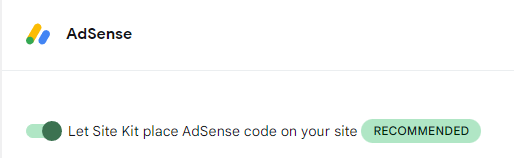 Place AdSense Code
